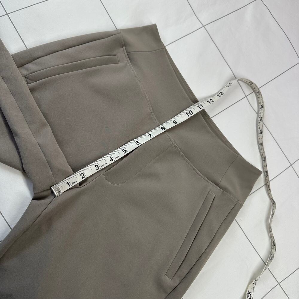 Athleta Pants Womens 2 Taupe Endless High Rise City Minimal Commute Work Pull On - Picture 10 of 13
